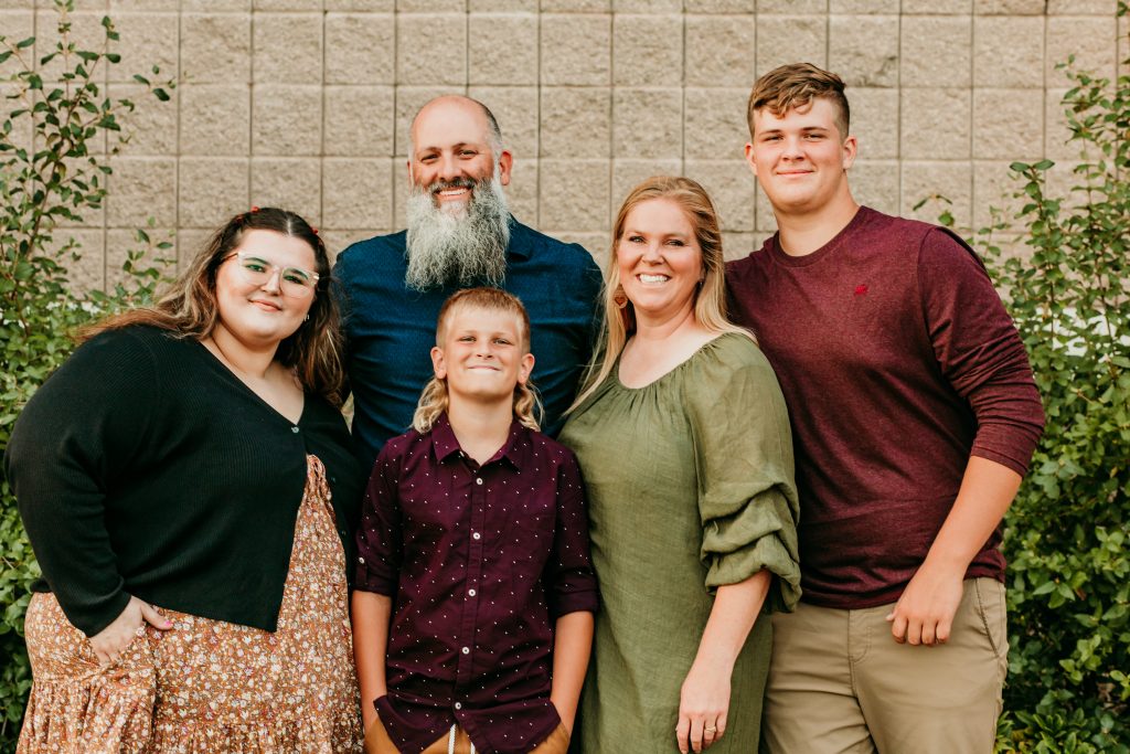 Dr. Mike Sholes DMD and family in Coeur d’Alene