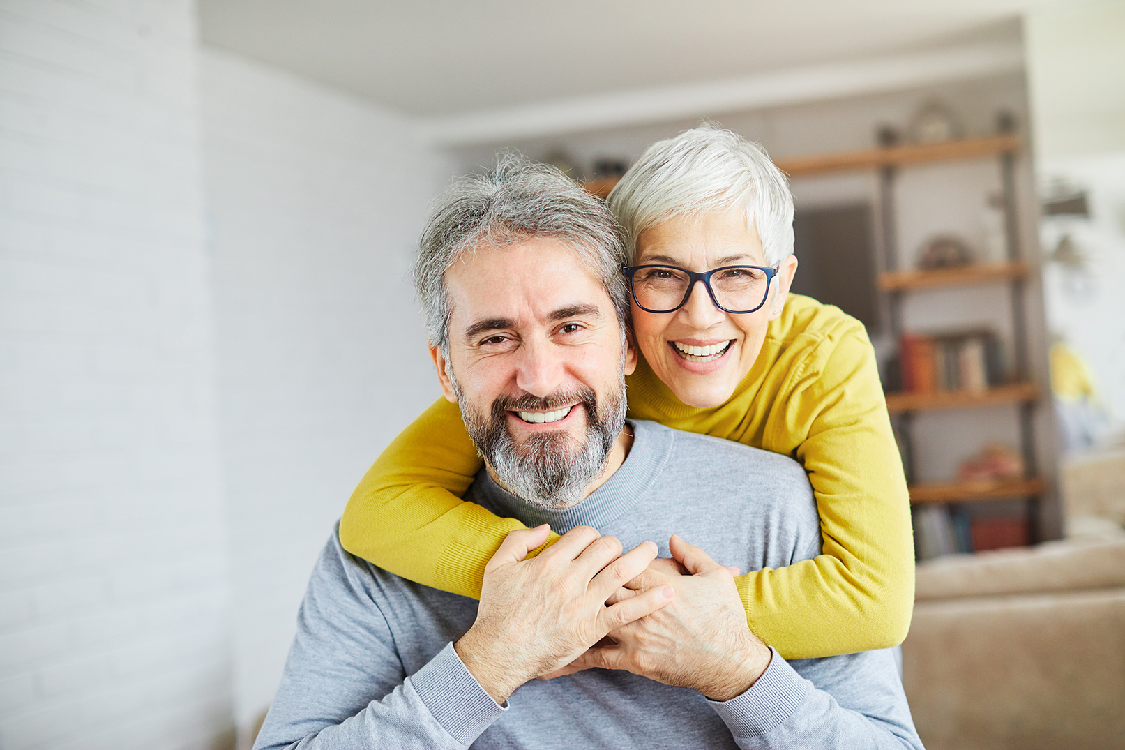 elder dental patients at Scholes Family Dental